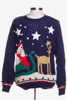 Blue Ugly Christmas Pullover 42365