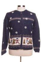 Blue Ugly Christmas Cardigan 42416