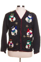 Black Ugly Christmas Cardigan 42417