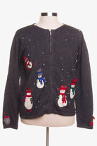 Black Ugly Christmas Cardigan 42422