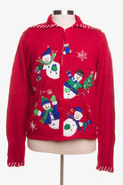 Red Ugly Christmas Cardigan 42428