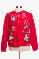 Red Ugly Christmas Cardigan 42431