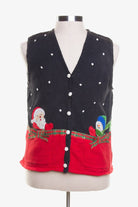 Black Ugly Christmas Vest 42434