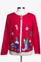 Red Ugly Christmas Cardigan 42626