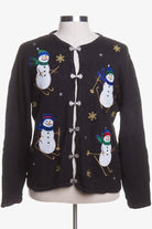 Black Ugly Christmas Cardigan 42787