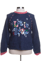 Blue Ugly Christmas Pullover 42825