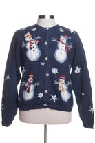 Blue Ugly Christmas Cardigan 42838