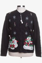 Black Ugly Christmas Cardigan 42846