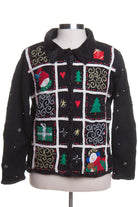 Black Ugly Christmas Cardigan 42859