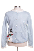 Blue Ugly Christmas Cardigan 42914