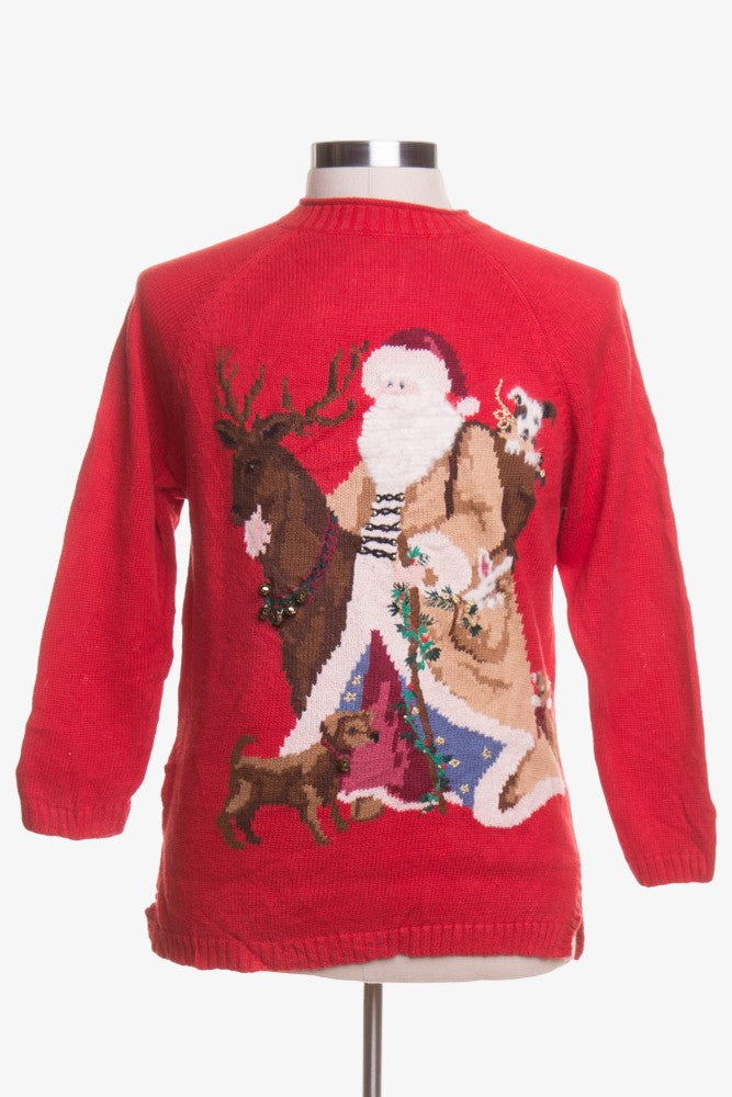 Red Ugly Christmas Pullover 42937