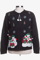Black Ugly Christmas Cardigan 42963