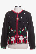 Black Ugly Christmas Cardigan 43006