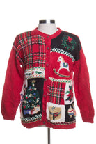Red Ugly Christmas Cardigan 43020