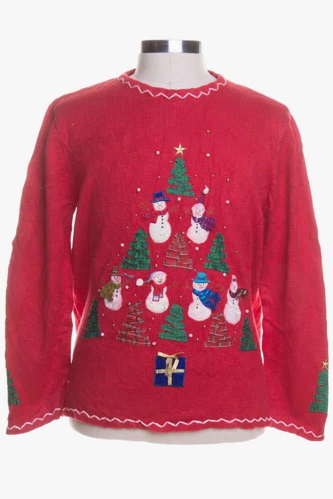 Red Ugly Christmas Pullover 43152