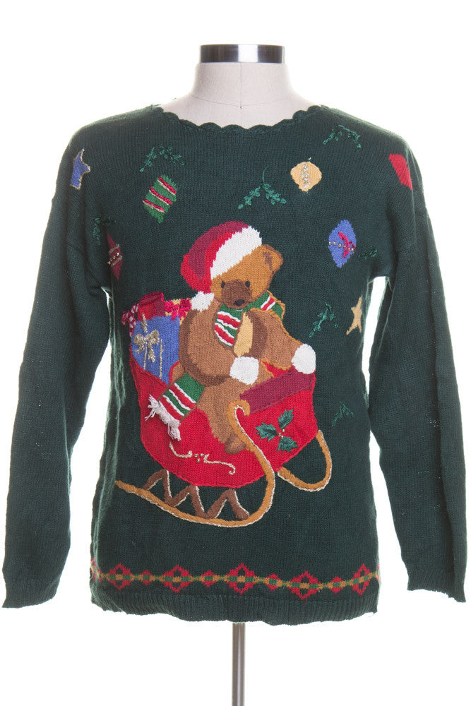Green Ugly Christmas Pullover 43179