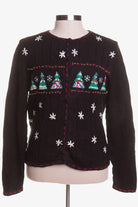 Black Ugly Christmas Cardigan 43262