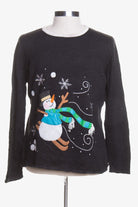 Black Ugly Christmas Pullover 43366