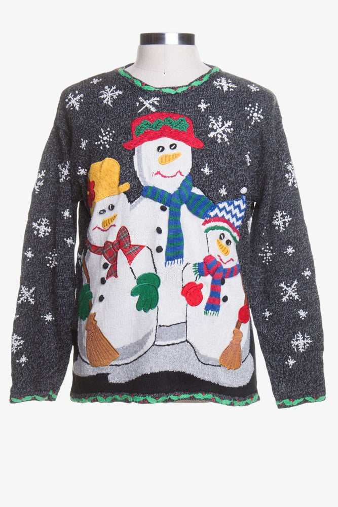 Black Ugly Christmas Pullover 43384