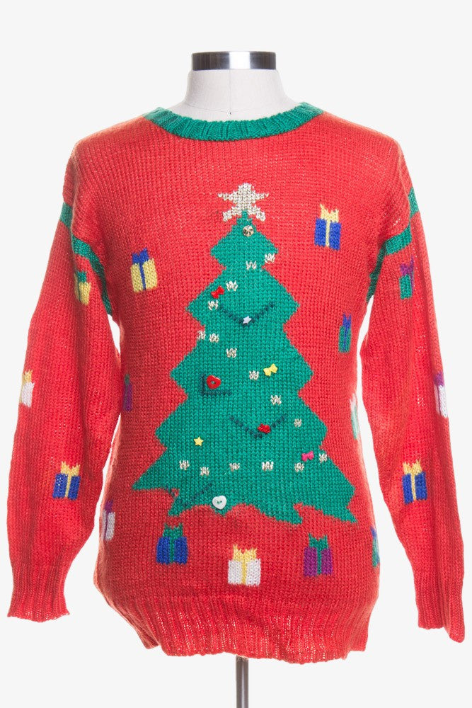 Red Ugly Christmas Pullover 43415