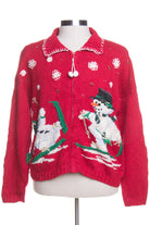 Red Ugly Christmas Cardigan 43443