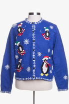 Blue Ugly Christmas Cardigan 43467