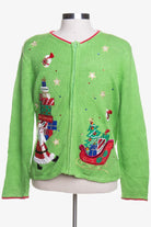 Green Ugly Christmas Cardigan 43480