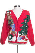 Red Ugly Christmas Cardigan 43486