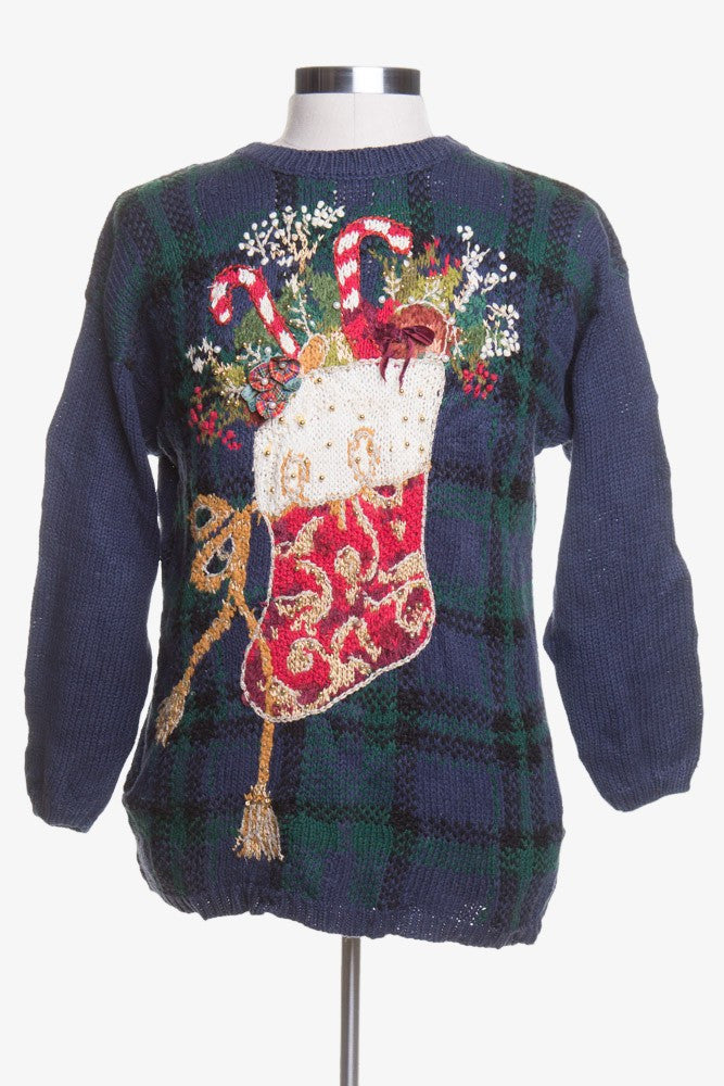 Blue Ugly Christmas Pullover 43574