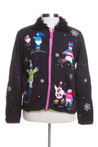 Black Ugly Christmas Cardigan 43618