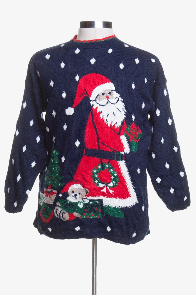 Blue Ugly Christmas Pullover 43622