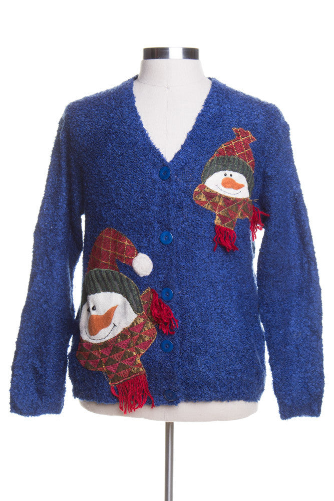 Blue Ugly Christmas Pullover 43656