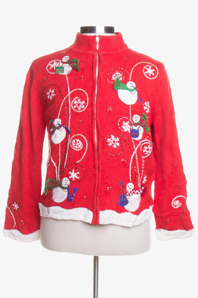Red Ugly Christmas Cardigan 43724