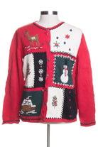 Red Ugly Christmas Cardigan 43776