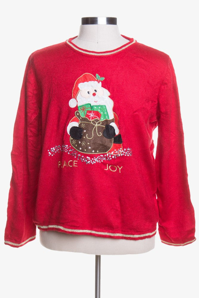 Red Ugly Christmas Pullover 43778