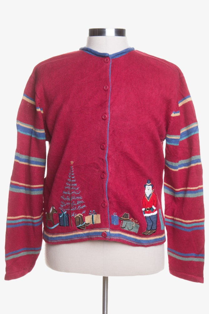 Red Ugly Christmas Cardigan 43838