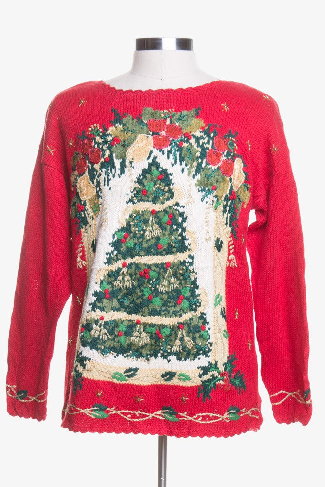 Red Ugly Christmas Pullover 43881