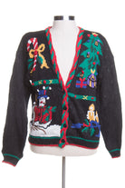 Black Ugly Christmas Cardigan 43883