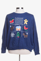 Blue Ugly Christmas Sweatshirt 43901