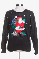 Black Ugly Christmas Pullover 43946