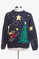 Blue Ugly Christmas Pullover 44110