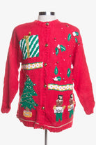 Red Ugly Christmas Cardigan 44125