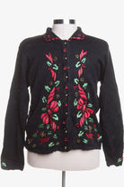 Black Ugly Christmas Cardigan 44140