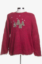 Red Ugly Christmas Pullover 44145
