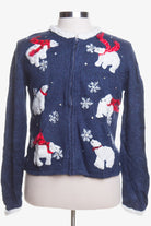 Blue Ugly Christmas Cardigan 44158
