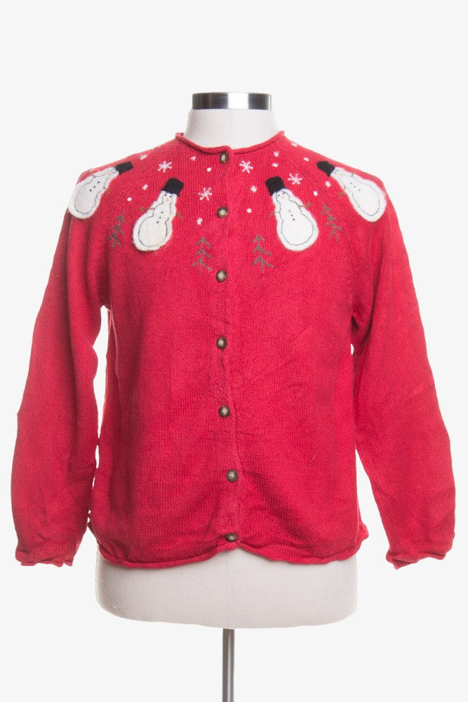Red Ugly Christmas Cardigan 44161