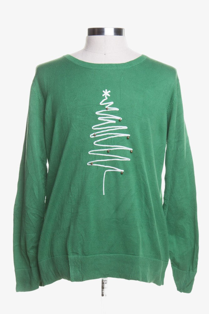 Green Ugly Christmas Pullover 44201