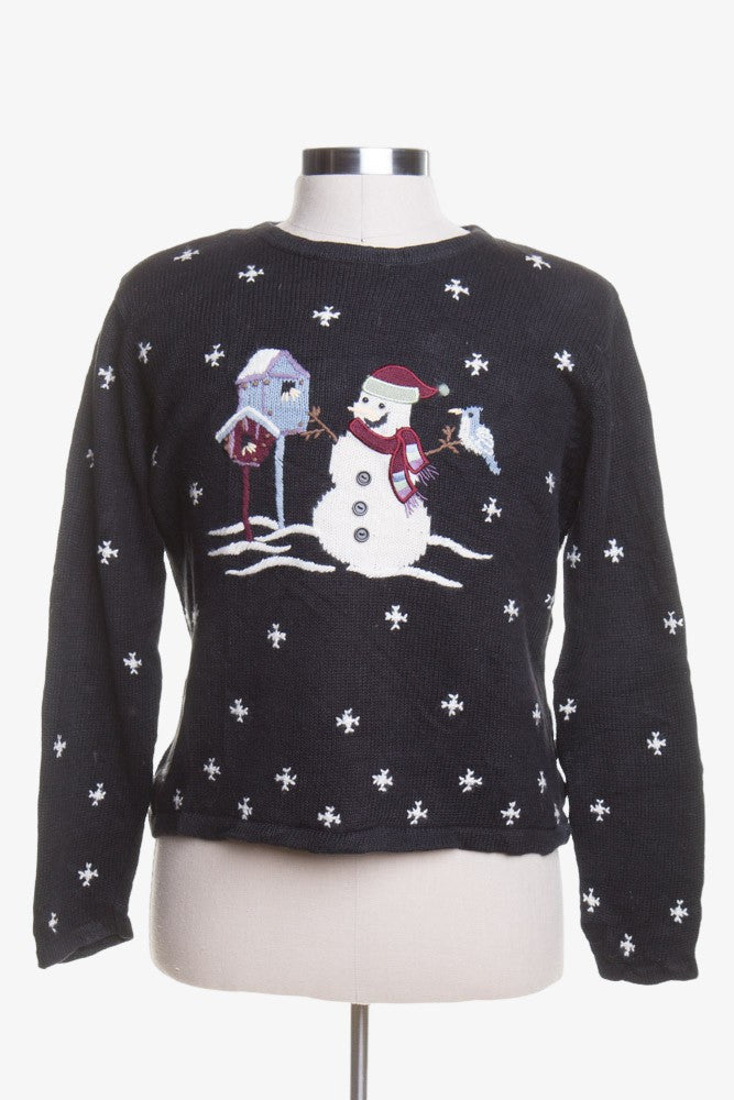 Black Ugly Christmas Pullover 44247