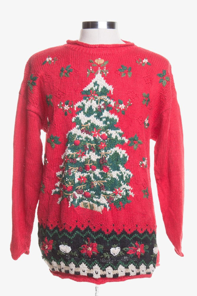 Red Ugly Christmas Pullover 44249