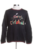 Black Ugly Christmas Pullover 44251